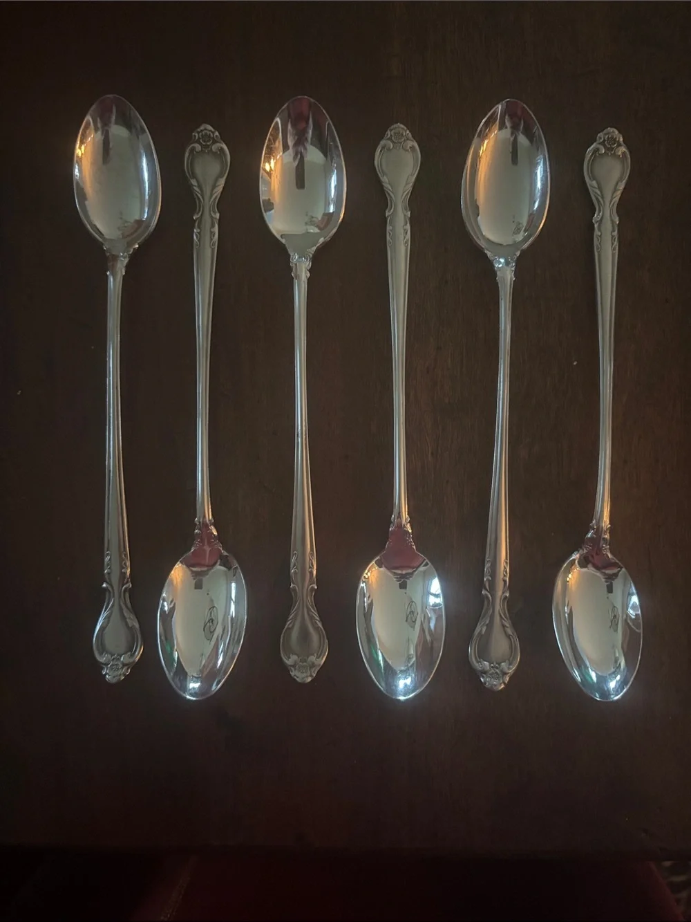 (6) Iced Tea Spoons 